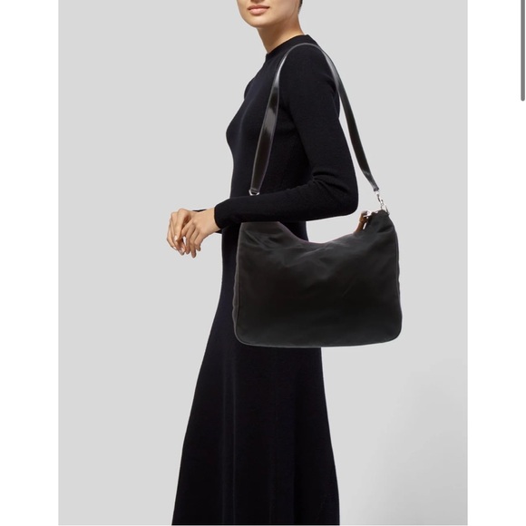 Authentic Gucci Nylon Bamboo Hobo w/ Strap - Picture 4 of 6